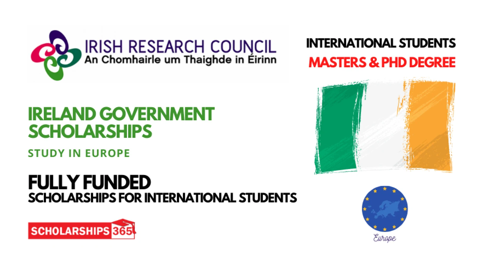 Ireland Scholarships 2024 | Ireland Government Scholarship | Fully Funded