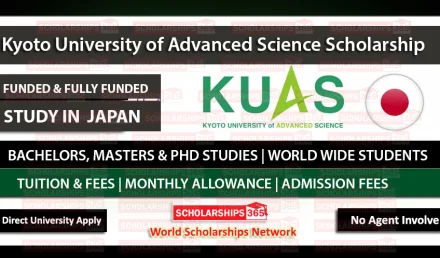 Kyoto University of Advanced Science (KUAS) Scholarship 2022 in Japan - Fully Funded