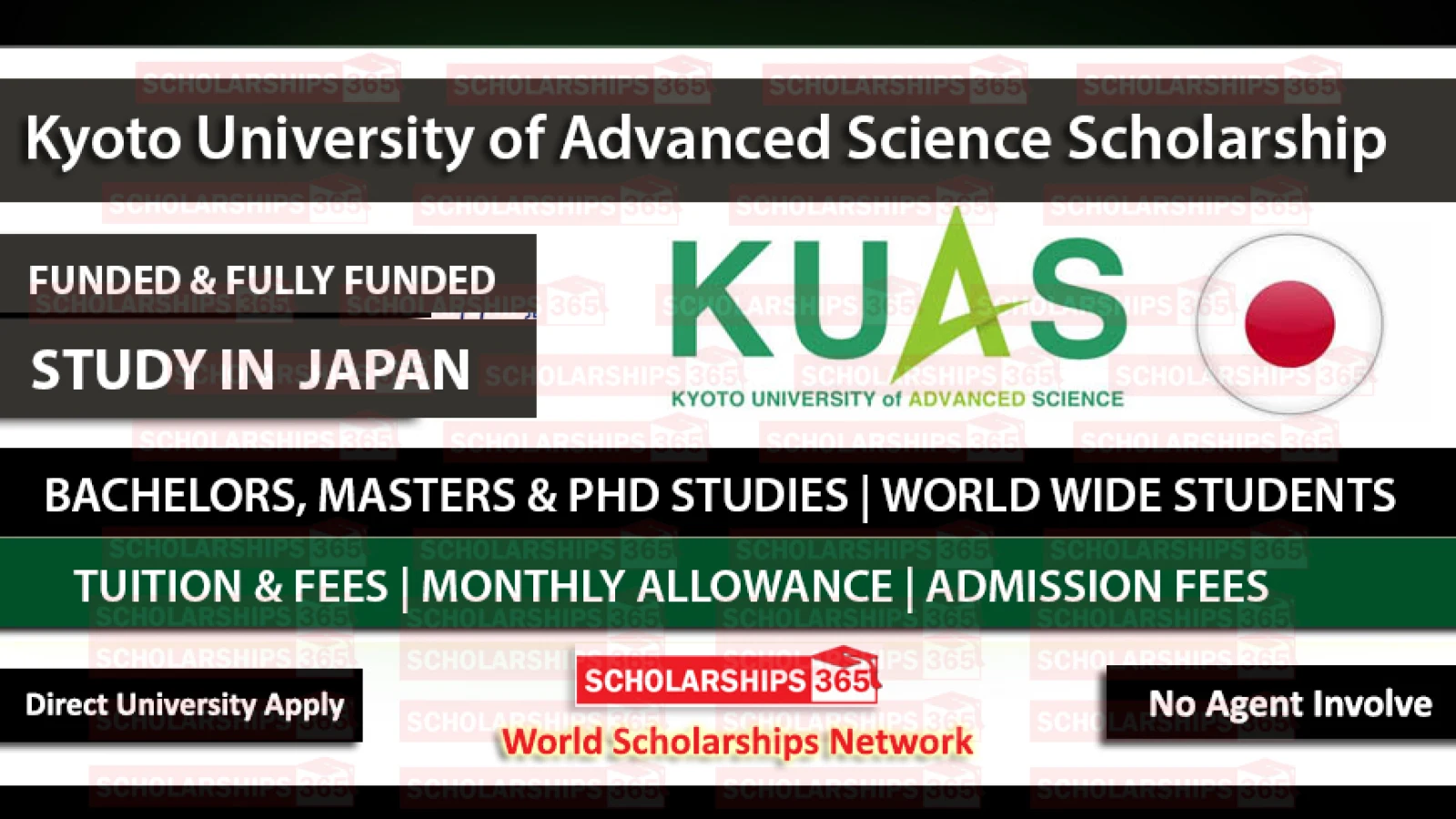 Kyoto University of Advanced Science (KUAS) Scholarship 2022 in Japan - Fully Funded