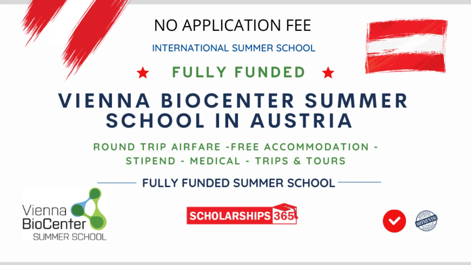 Vienna Biocenter Summer School 2024 Austria - Fully Funded