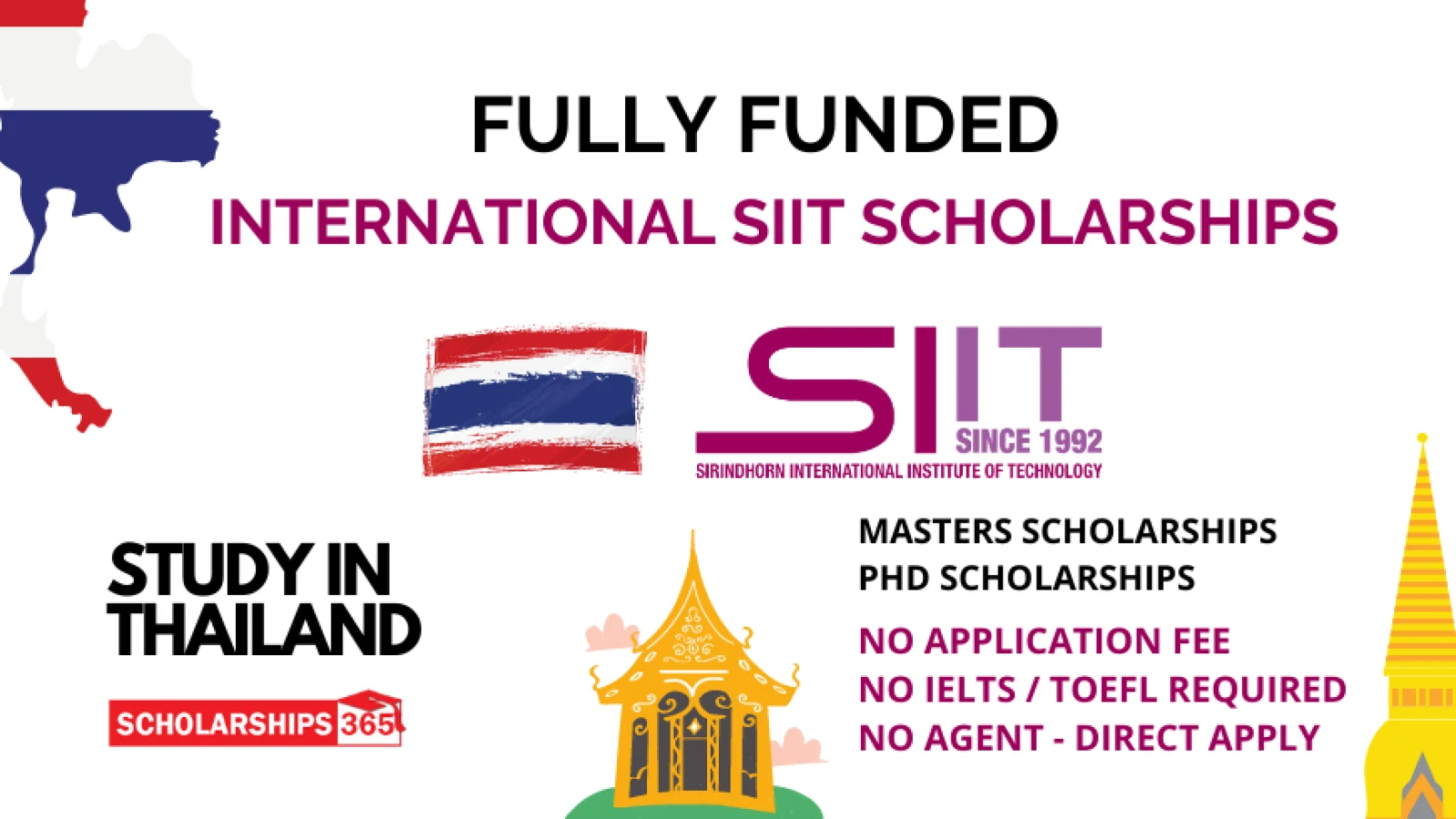 SIIT Thailand Scholarship 2026 for International Students - Fully Funded