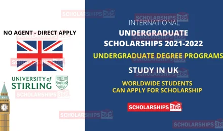 University of Stirling Undergradaute Scholarships 2021 in UK for International Students