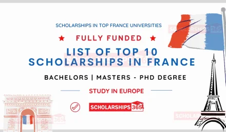 Scholarships in France 2024/2025 | Study in France, Europe