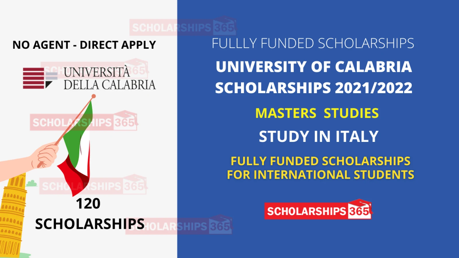 University of Calabria Scholarships 2021-22 in Italy - Free Study in Italy