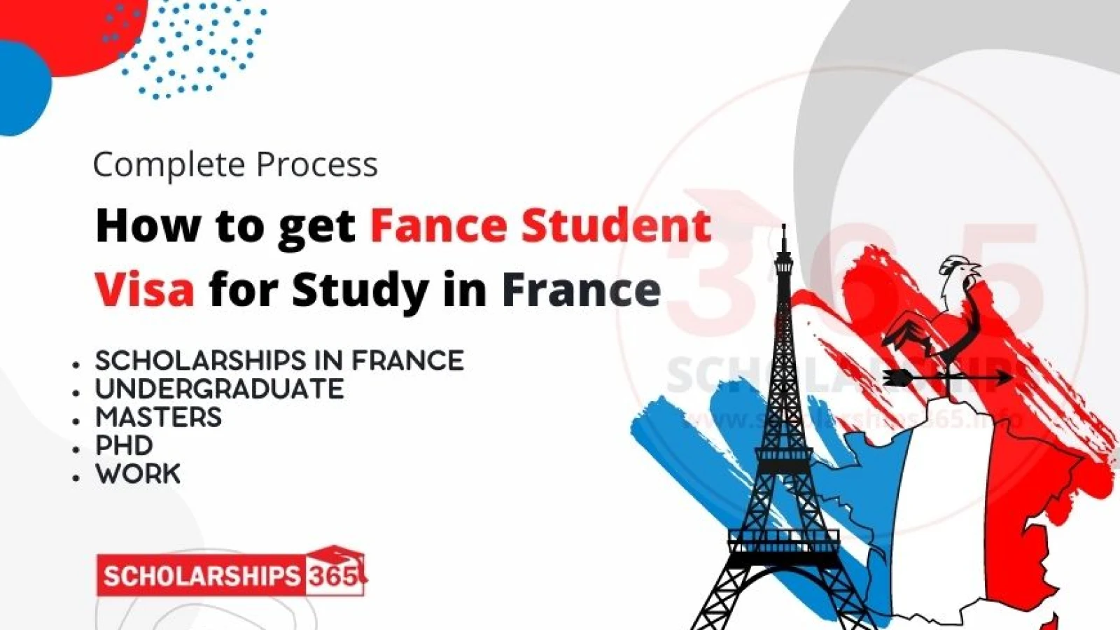 France Student Visa | How to get a student Visa for France