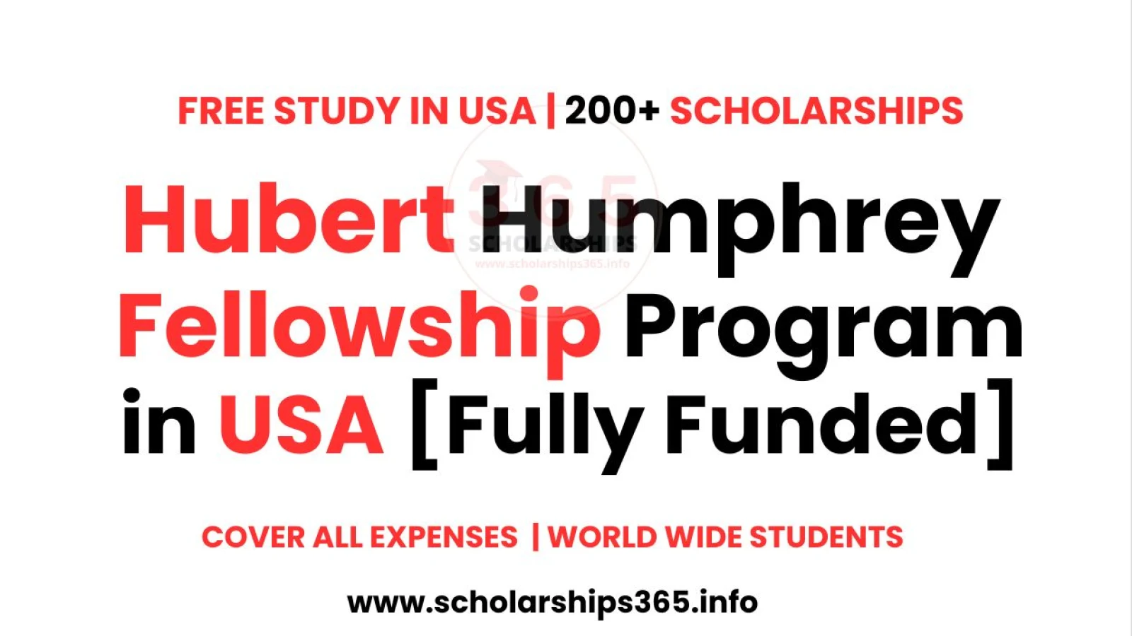 Hubert Humphrey Fellowship Program 2026-2027 in USA | Fully Funded