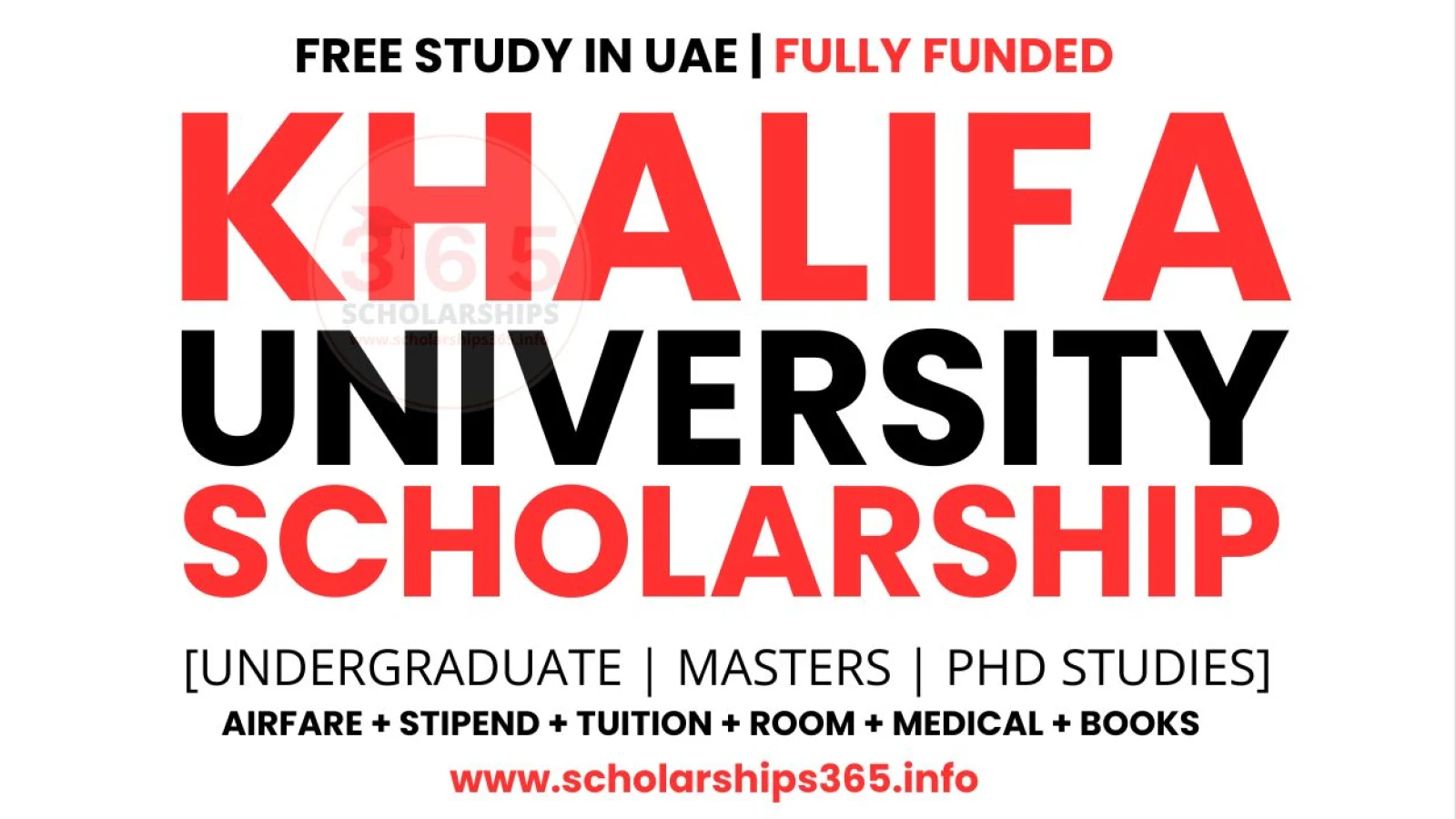 Khalifa University Scholarship 2026 in UAE [Fully Funded]