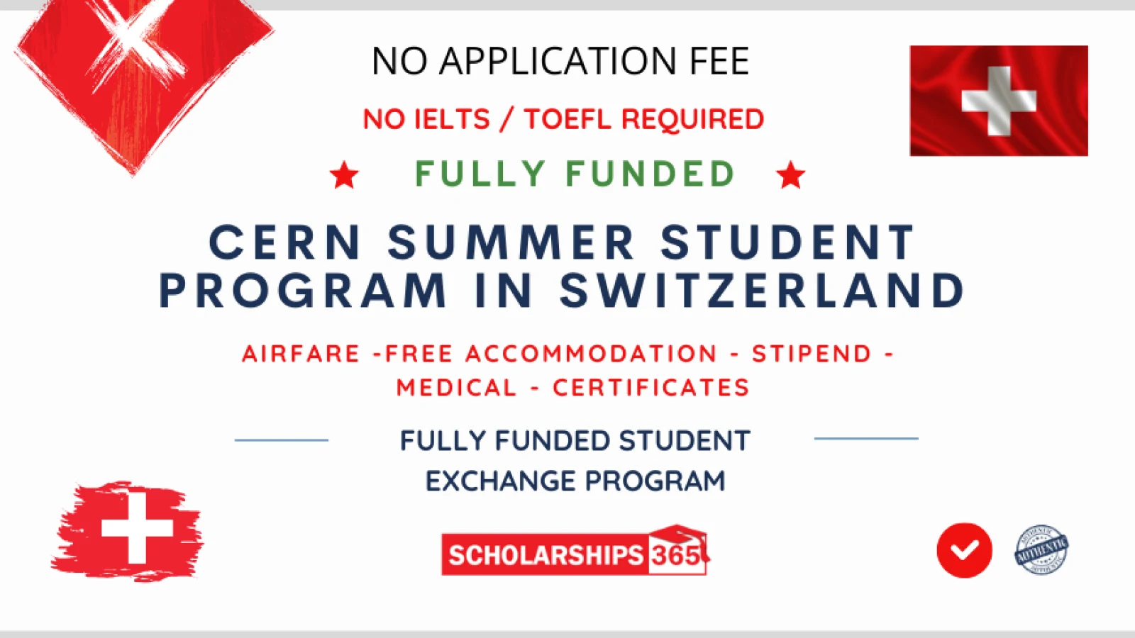 Cern Summer Student Program 2025 in Switzerland | Fully Funded
