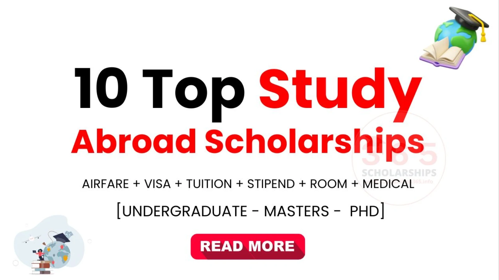 10 Top Study Abroad Scholarships 2026 [Fully Funded Scholarships]