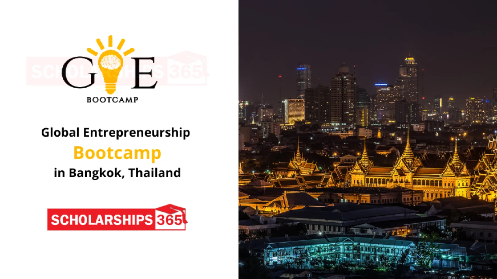 Global Entrepreneurship Bootcamp Bangkok Thailand 2022 | Funded