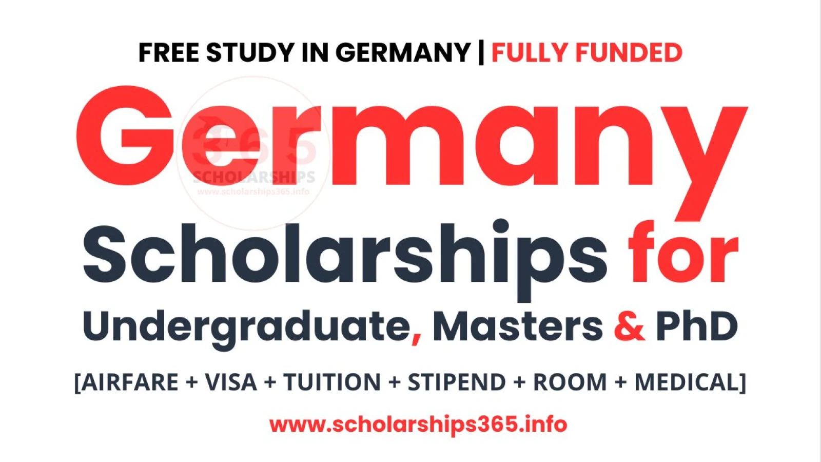 Germany Scholarships 2027 for Undergraduate, Masters & PhD