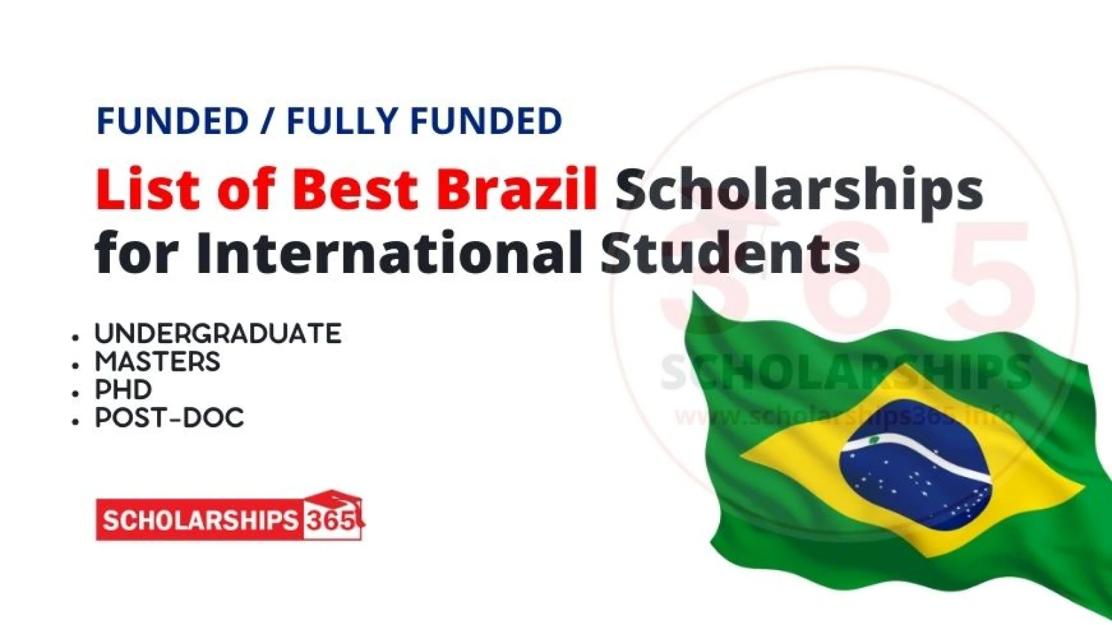 10 Best Brazil Scholarships 2023-2024 Programs | Study in Brazil
