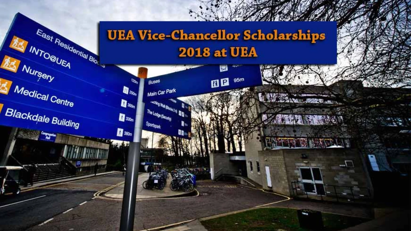 UEA Vice-Chancellor Funded Scholarships 2018-2019 at UEA