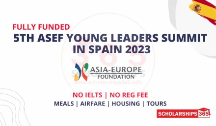 5th ASEF Young Leaders Summit in Spain 2023 | Fully Funded