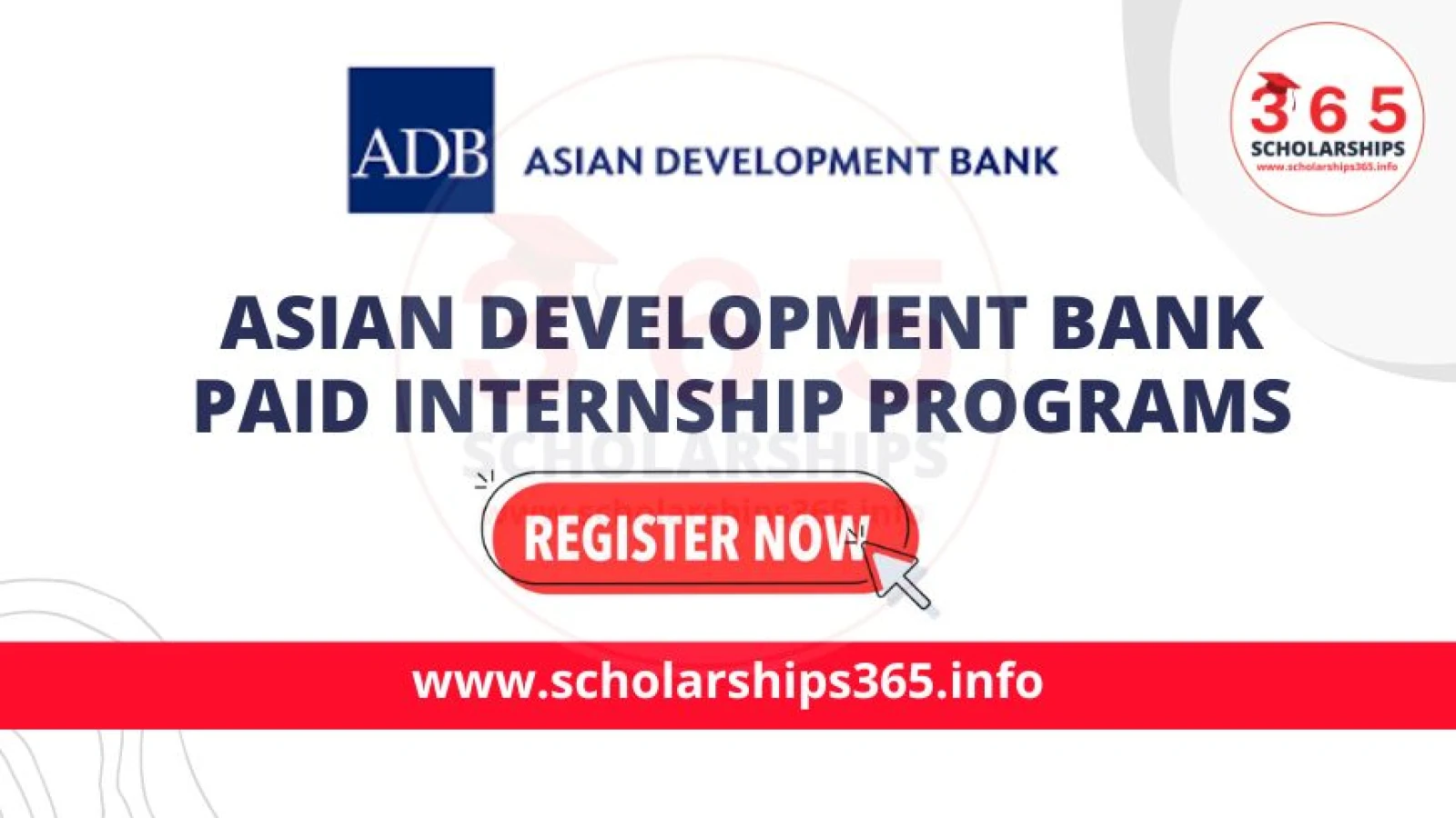 ADB Internship 2024 Program | Asian Development Bank Internship