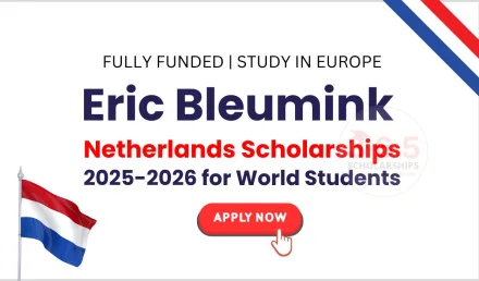 Eric Bleumink Scholarships in Netherland (Fully Funded)