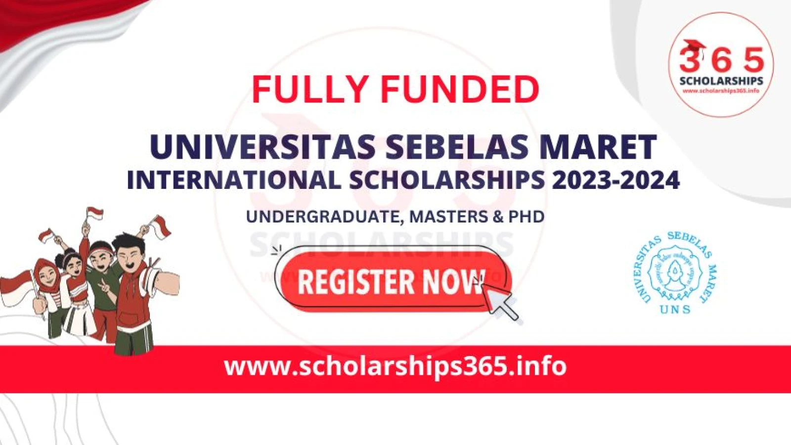 Universitas Sebelas Maret Scholarships 2024 in Indonesia | Fully Funded