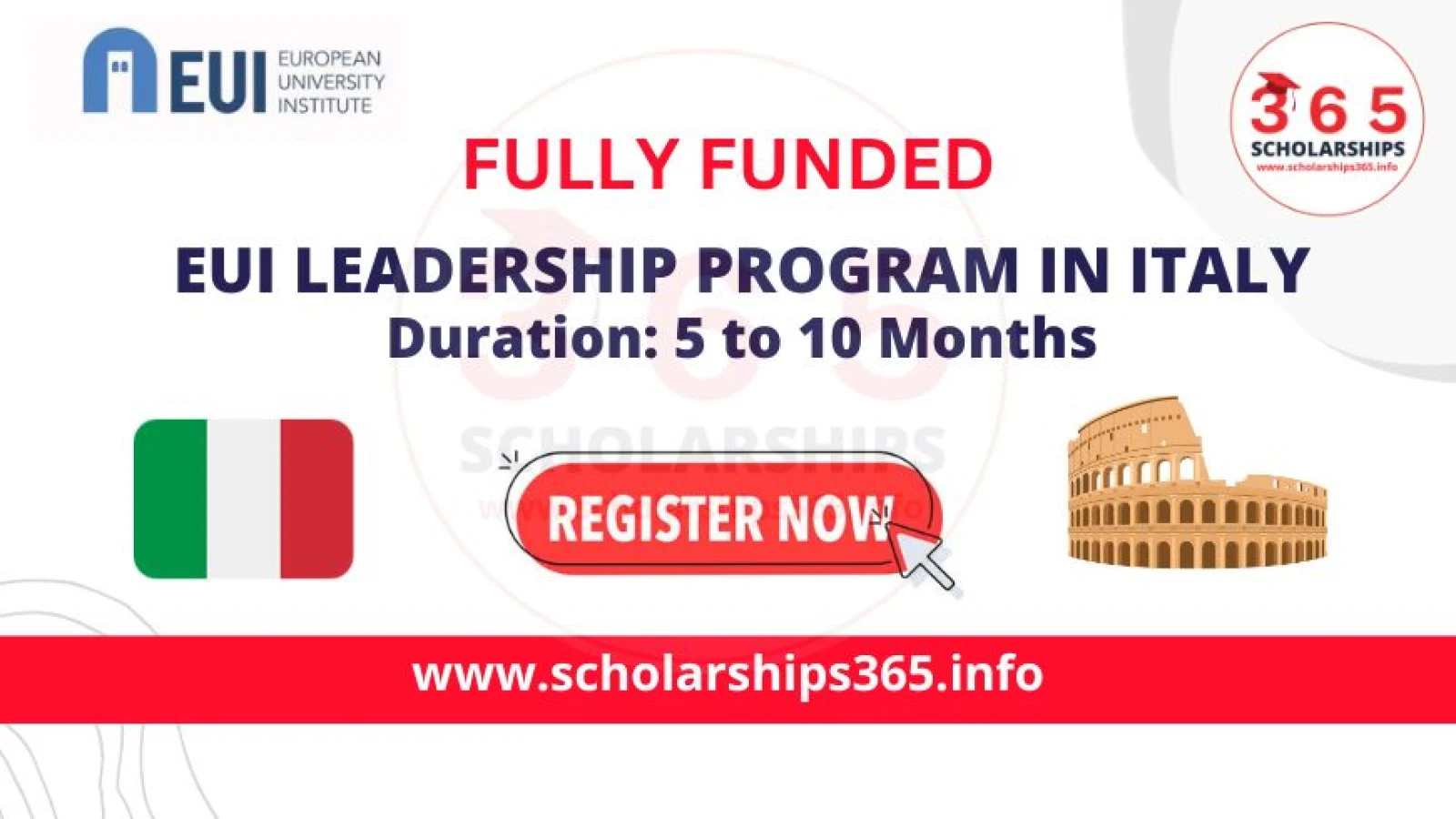 EUI Leadership Program in Italy 2024 | Fully Funded
