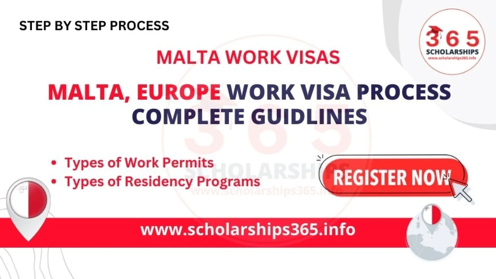Malta, Europe Work Visa Process 2025 - Types of Work Permits