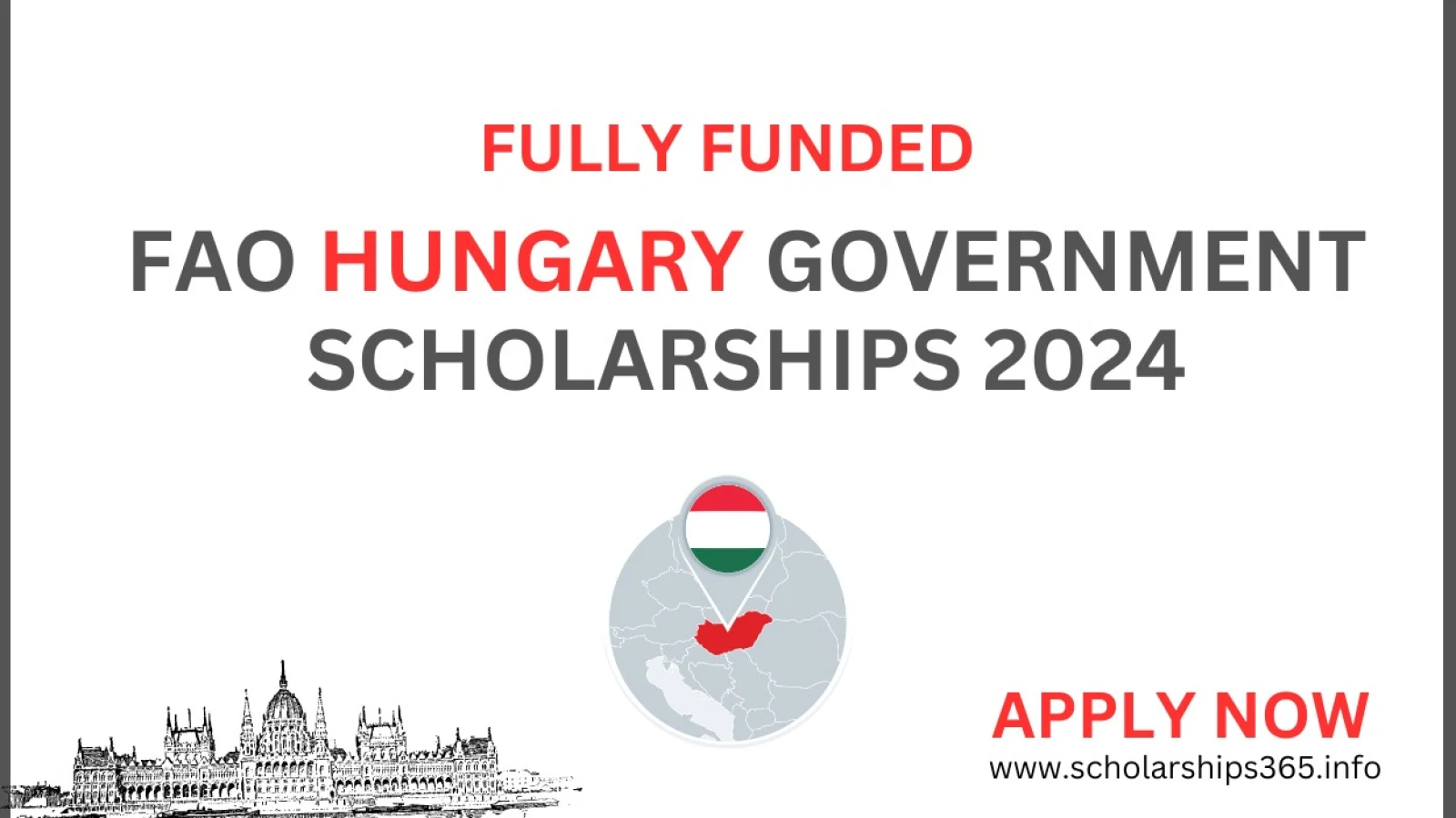 FAO Hungary Government Scholarship 2024-2025 | Fully Funded