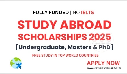 Study Abroad Scholarships for International Students (Fully Funded)