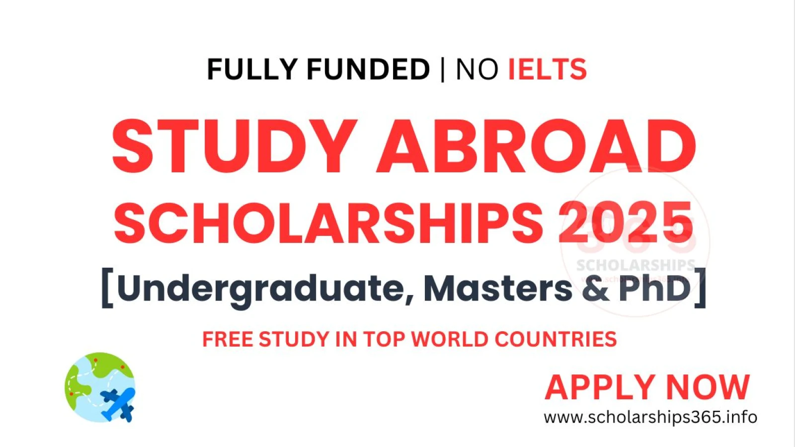 Study Abroad Scholarships 2025-2026 Programs | Fully Funded