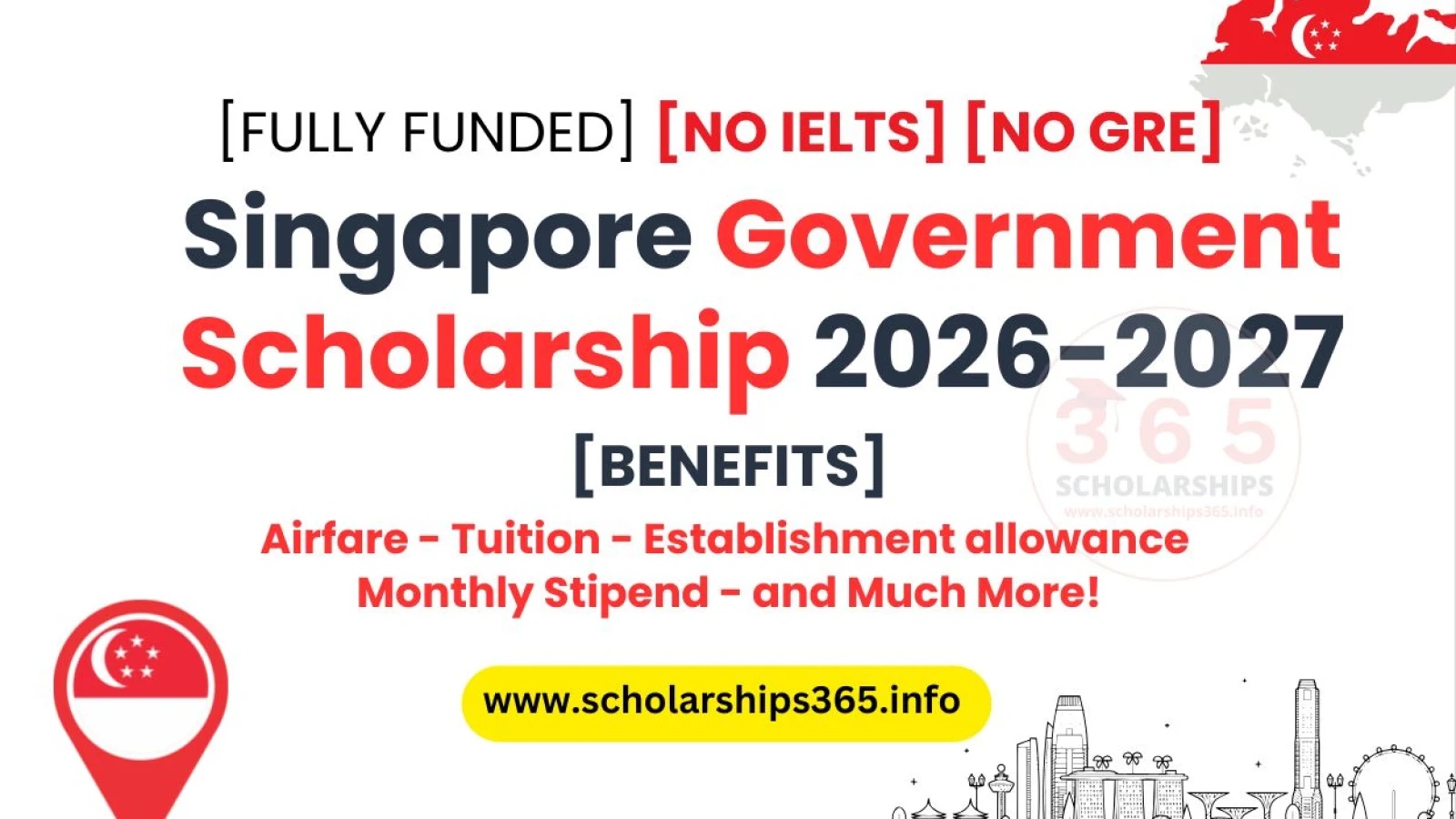 Singapore Government Scholarship 2026-2027 [Fully Funded]