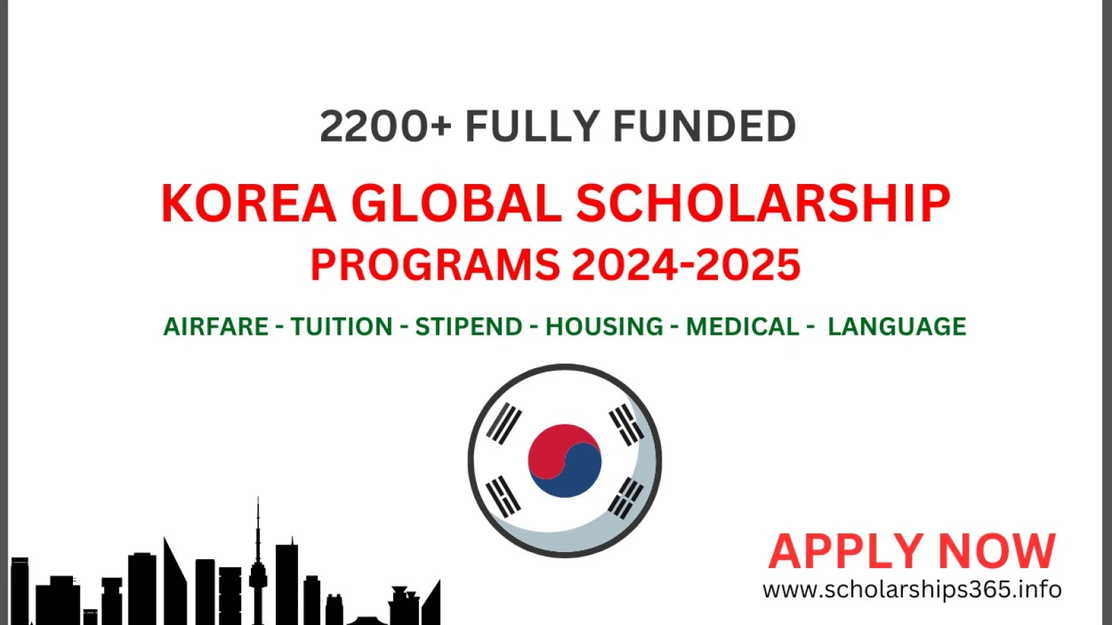 Global Korea Scholarship 2024 | Fully Funded | Study in Korea