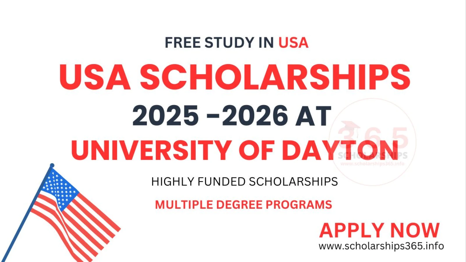 USA Scholarships 2025-2026 at University of Dayton [Study in USA]