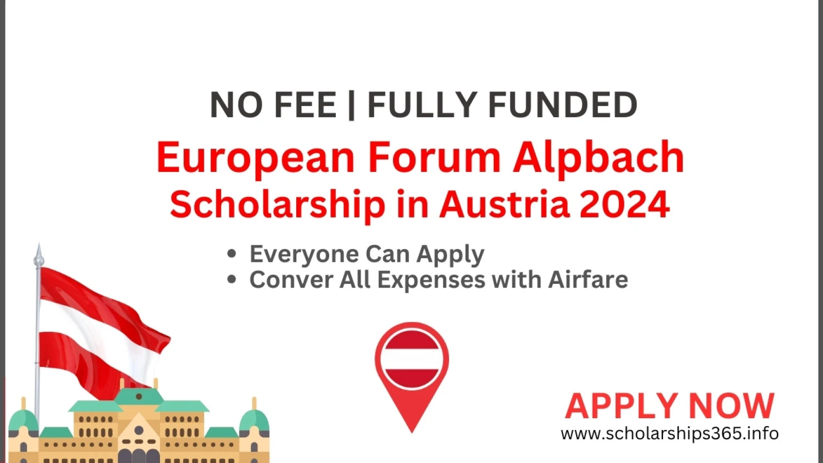 European Forum Alpbach Scholarship in Austria 2024 | Fully Funded Conference