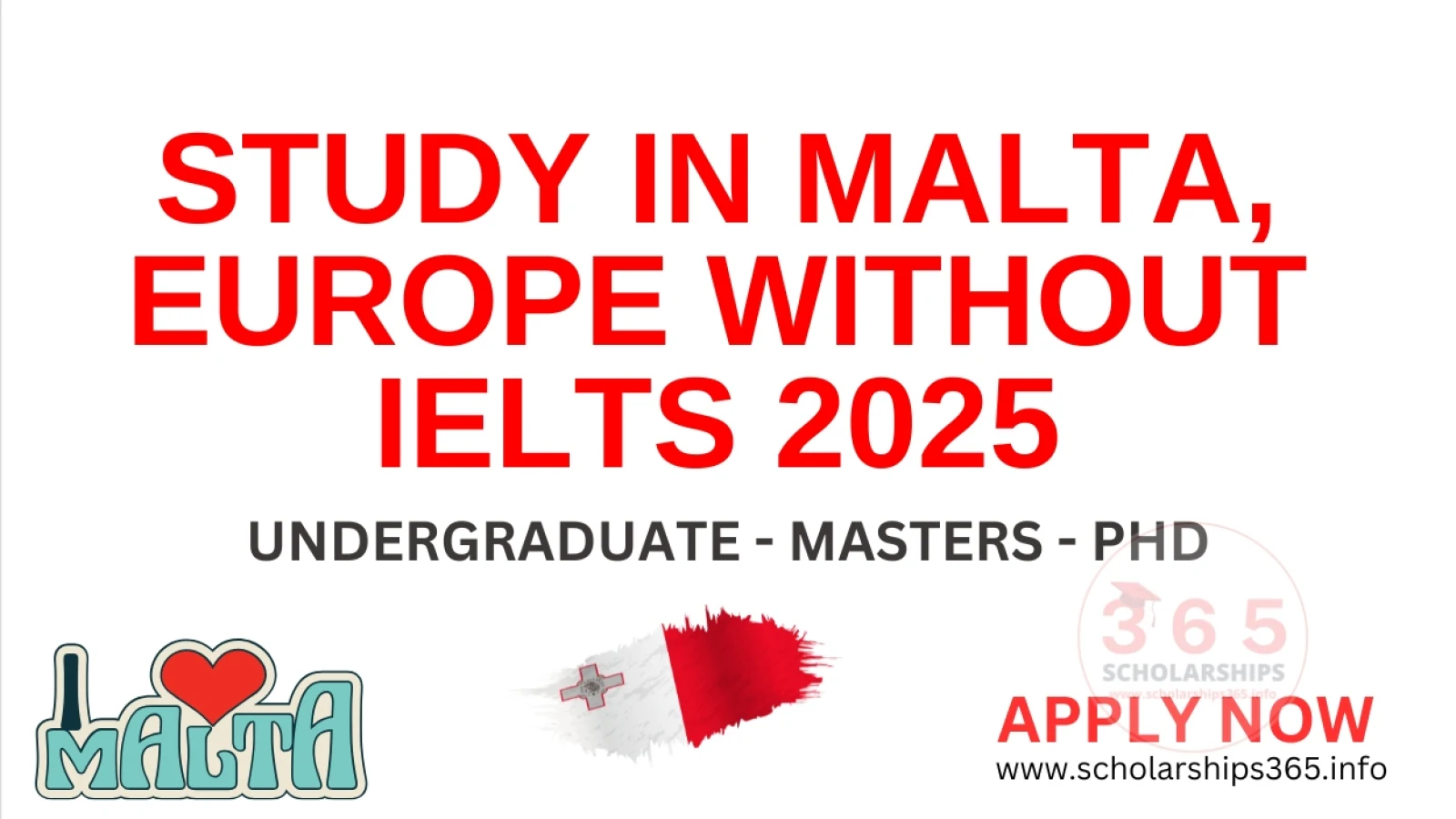 Study in Malta, Europe Universities Without IELTS 2025-2026