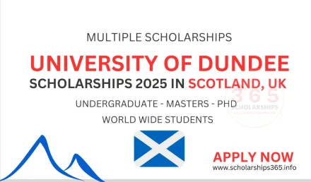 University of Dundee Scholraships in UK (Undergraduate, Masters, PhD)