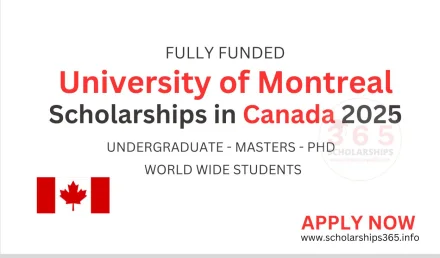 University of Montreal Scholarships in Canada (Fully Funded Scholarships)