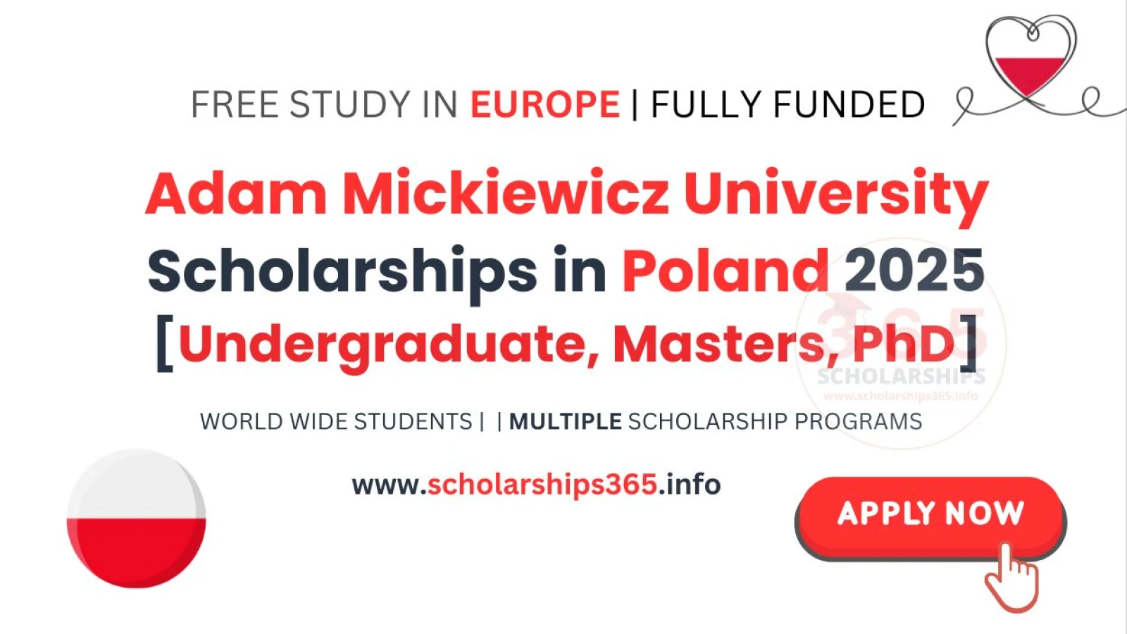 Adam Mickiewicz University Scholarships 2025 in Poland | Fully Funded