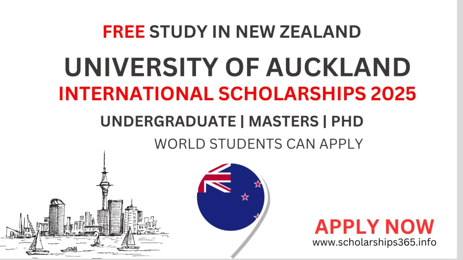 University of Auckland International Student Excellence Scholarship 2025 | Highly Funded