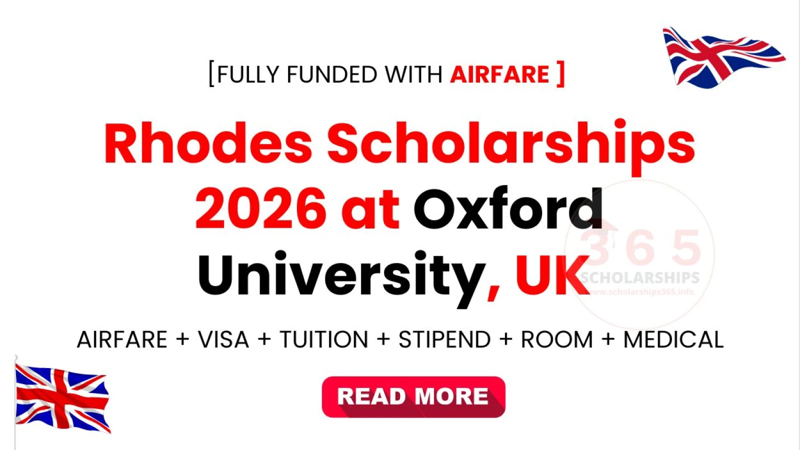 Rhodes Scholarships 2026 at Oxford University [Fully Funded]