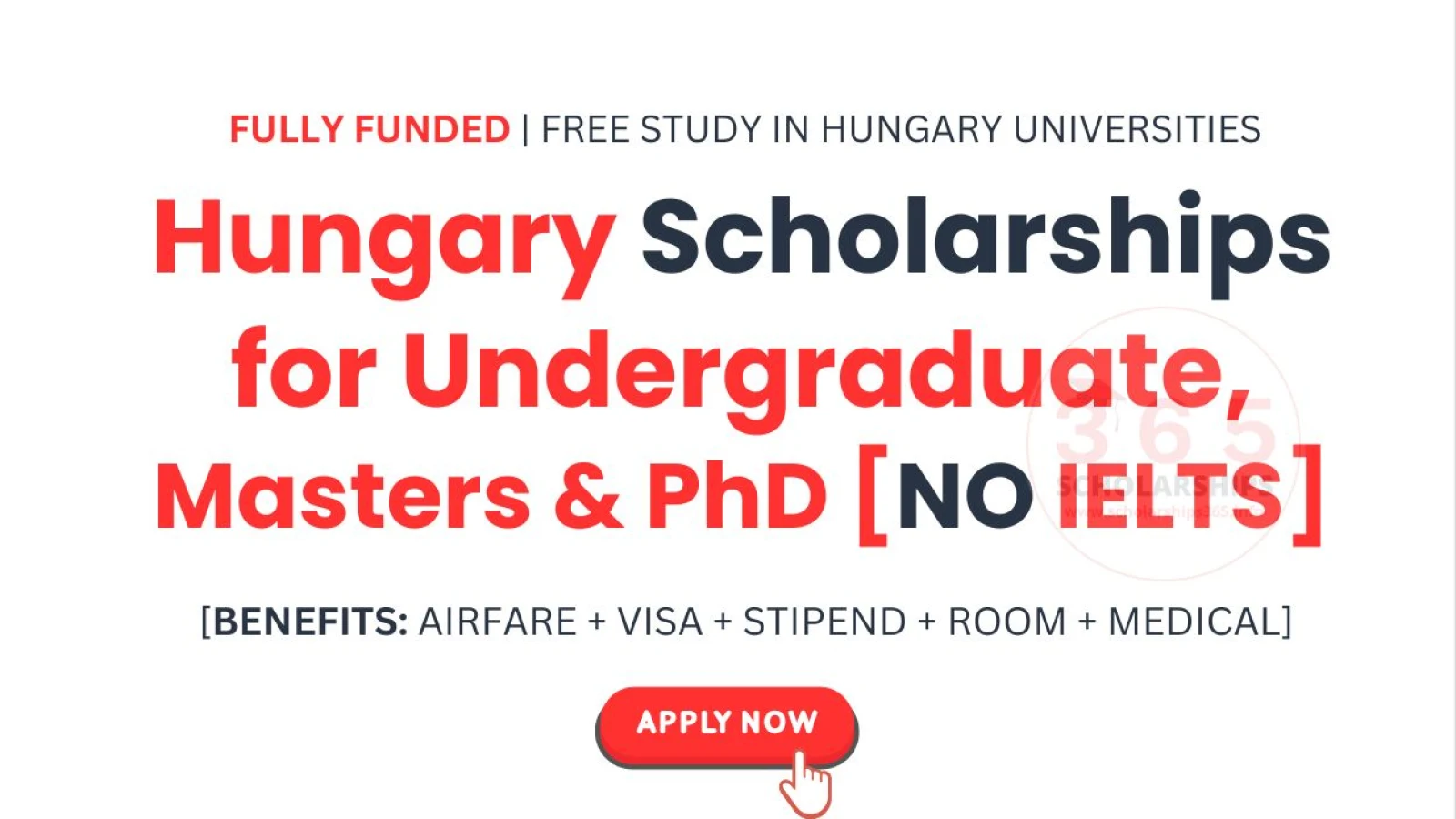 Hungary Scholarships 2026-2027 for Undergraduate, Masters & PhD