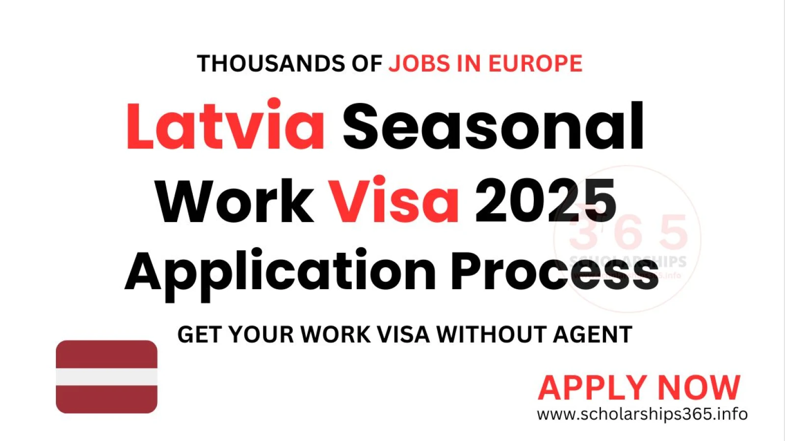 Latvia Seasonal Work Visa 2025 Application Process - Get Your Europe Work Visa