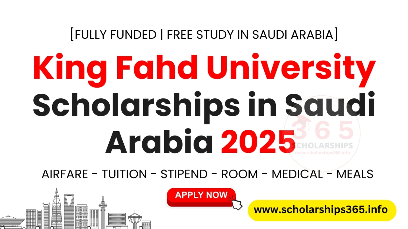 King Fahd University Scholarships in Saudi Arabia 2025 [Fully Funded]