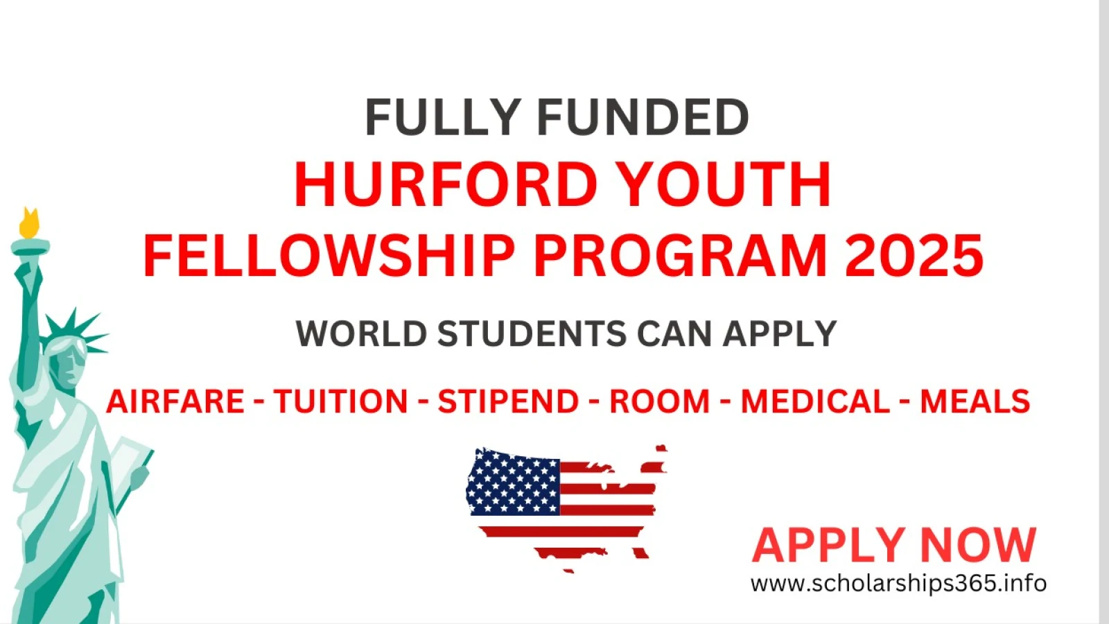 Hurford Youth Fellowship Program 2025 in USA | [Fully Funded Fellowship]
