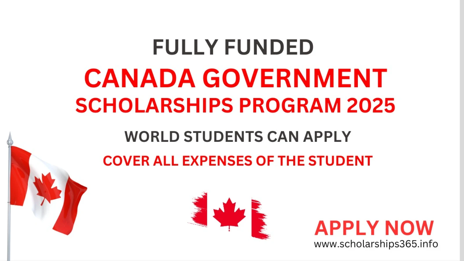 Canada Government Scholarship 2025 | Fully Funded Scholarships in Canada