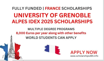 University of Grenoble Scholarships in France (Multiple Opportunities)