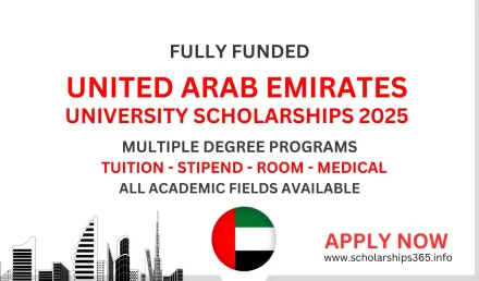United Arab Emirates University Scholarships 2025-2026 [Fully Funded Scholarships]
