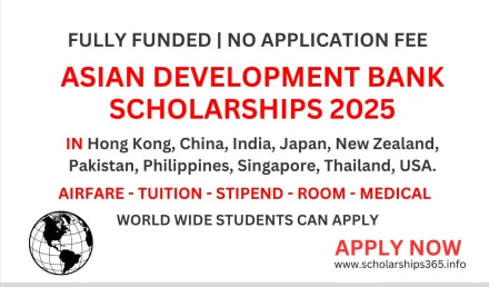 Asian Development Bank Scholarships 2025-2026 [Fully Funded Scholarships]