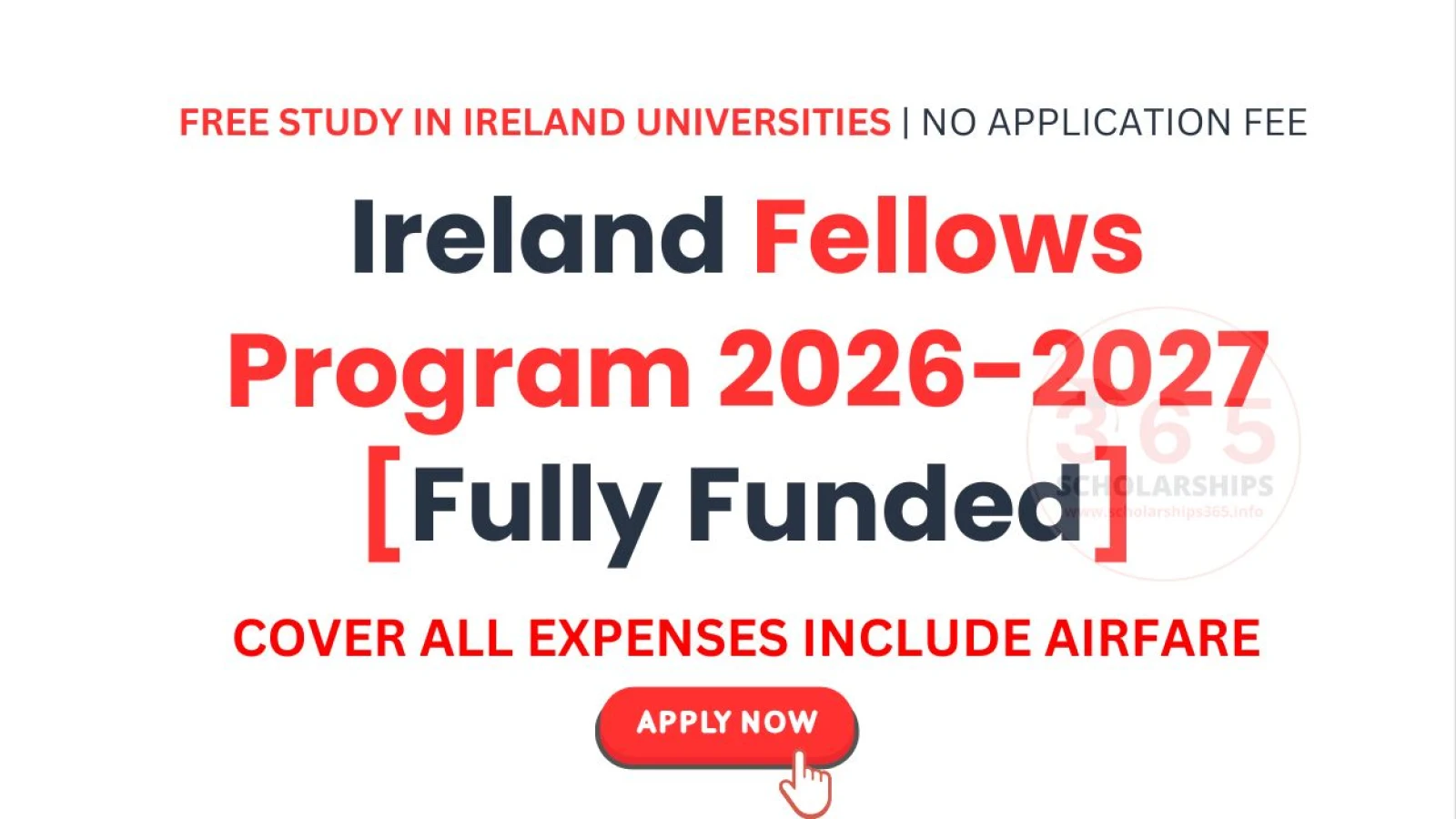 Ireland Fellows Program 2026-2027 [Fully Funded]
