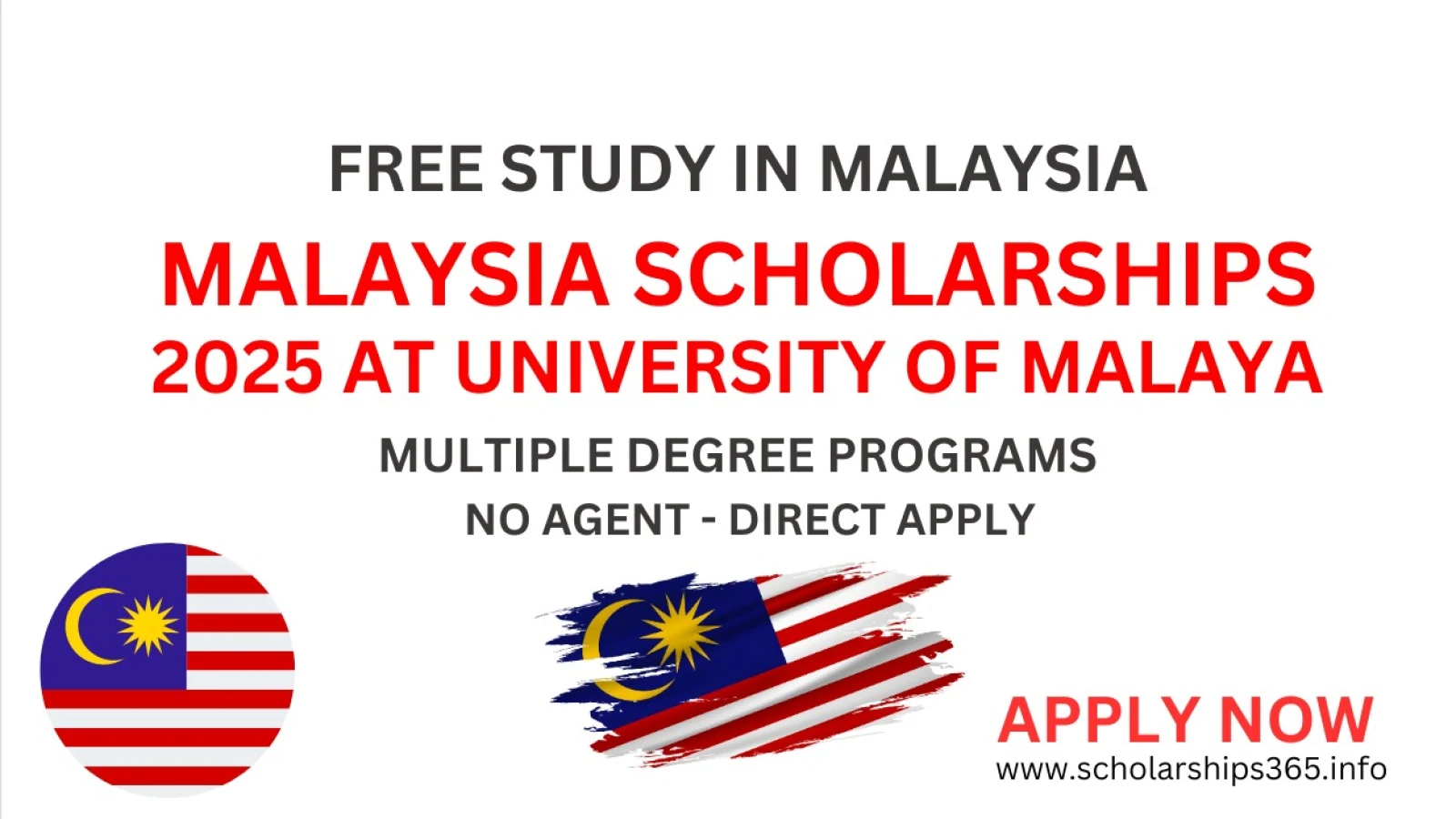 Malaysia Scholarships 2025 [Bright Scholarship Program] at University of Malaya