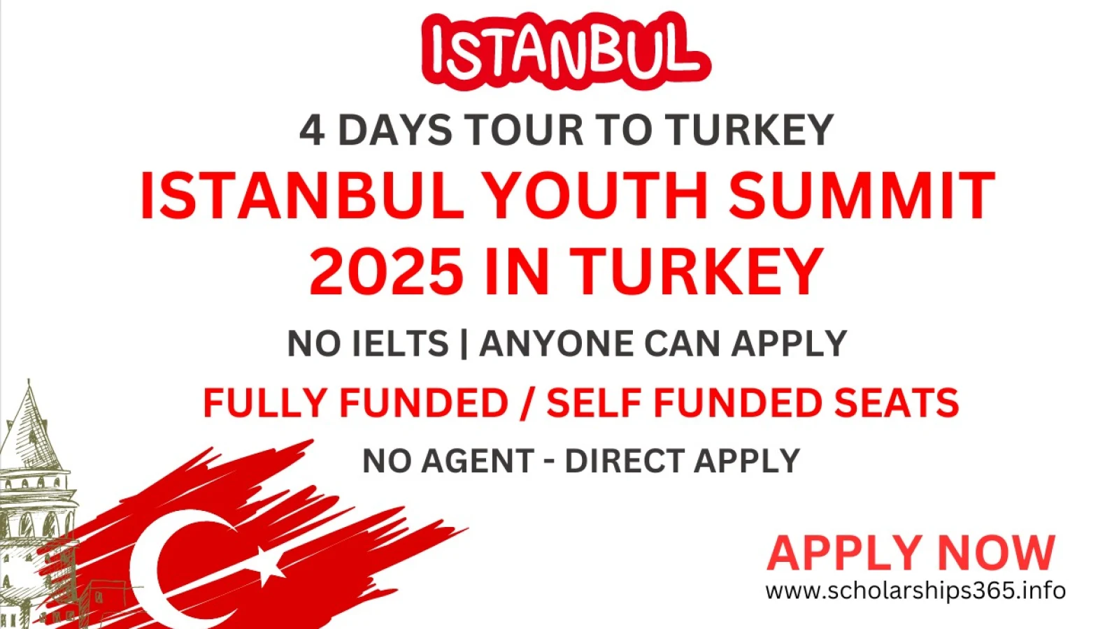 Istanbul Youth Summit 2025 in Turkey [Funded and Fully Funded Seats for Conference]