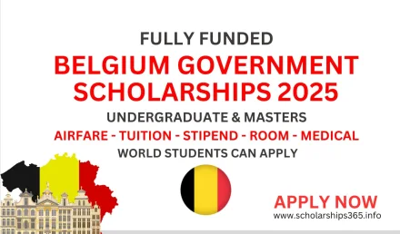 Belgium Government Scholarship 2025-2026 [Fully Funded Scholarships]