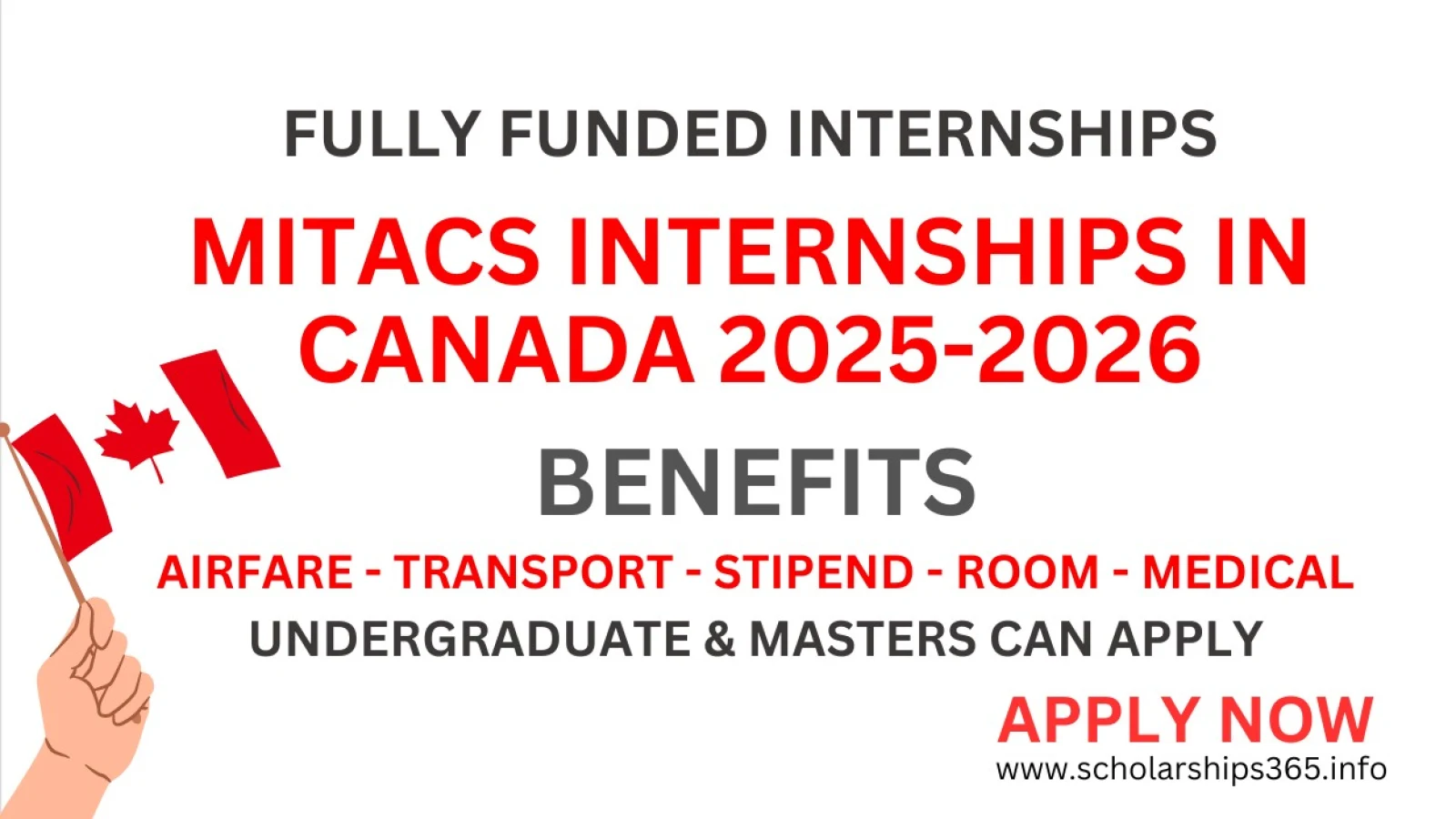 Mitacs Internship 2025 in Canada [Fully Funded Internships in Canada]