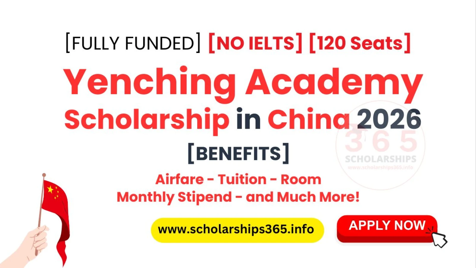 Yenching Academy Scholarship in China 2026 [Fully Funded]